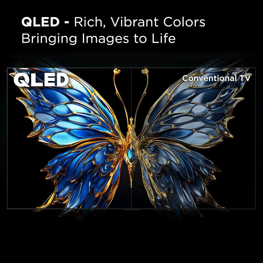 65-Inch Class Q65 QLED 4K Smart TV with Fire TV, Dolby Vision, HDR PRO+, Dolby Atmos, Alexa Built-In with Voice Remote - Puck's