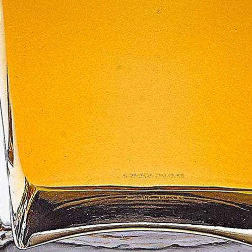 Mouth Blown European Crystal Scotch or Whiskey Decanter 34 oz - Puck's