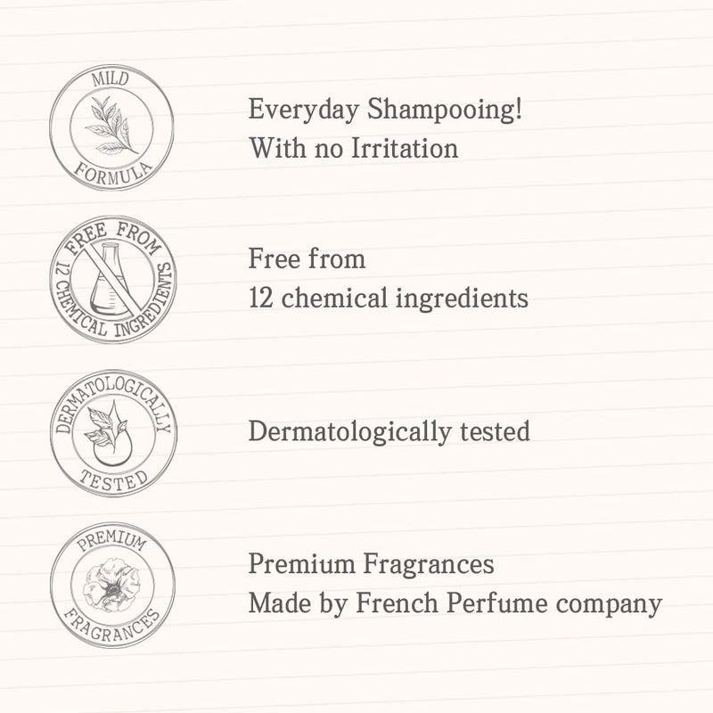 in FRANCE Blooming Peony Conditioner 16.9 Fl Oz. with Luxury Frangrance- Chemical Free -17 Types of Amino Acid Complex-Made by French Perfumer - Puck's