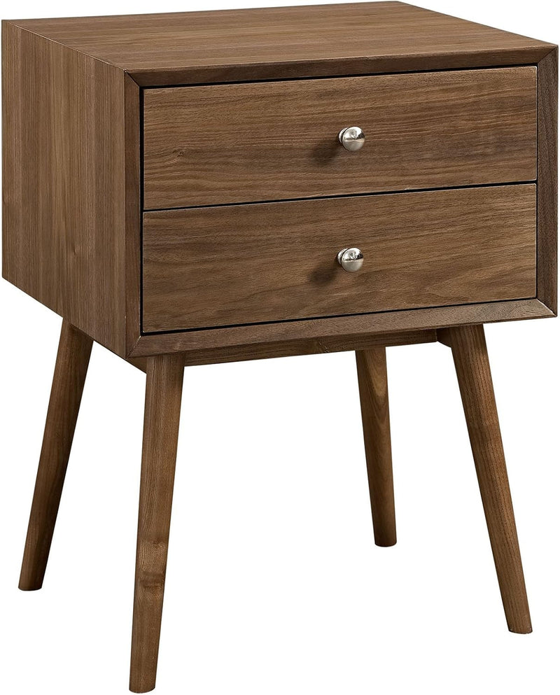 Dispatch Nightstand, Walnut, Twin - Puck's