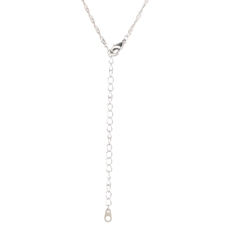 Mother and Child Necklace Pave Heart Pendant Necklace - Puck's