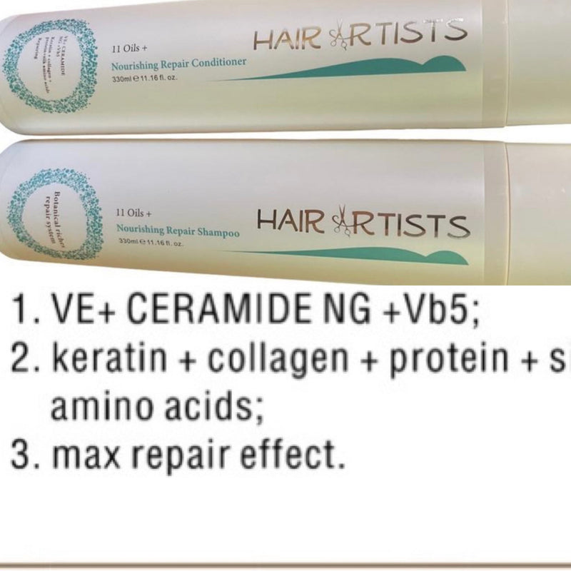 Hair Artists Nourishing Repair Shampoo & Conditioner - Puck's