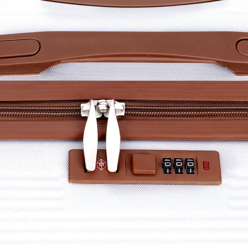 3PCS Luggage Set Hardside Luggage with Spinner Wheels for Travel Boarding Luggage Big Capacity Luggage TSA Lock - Puck's