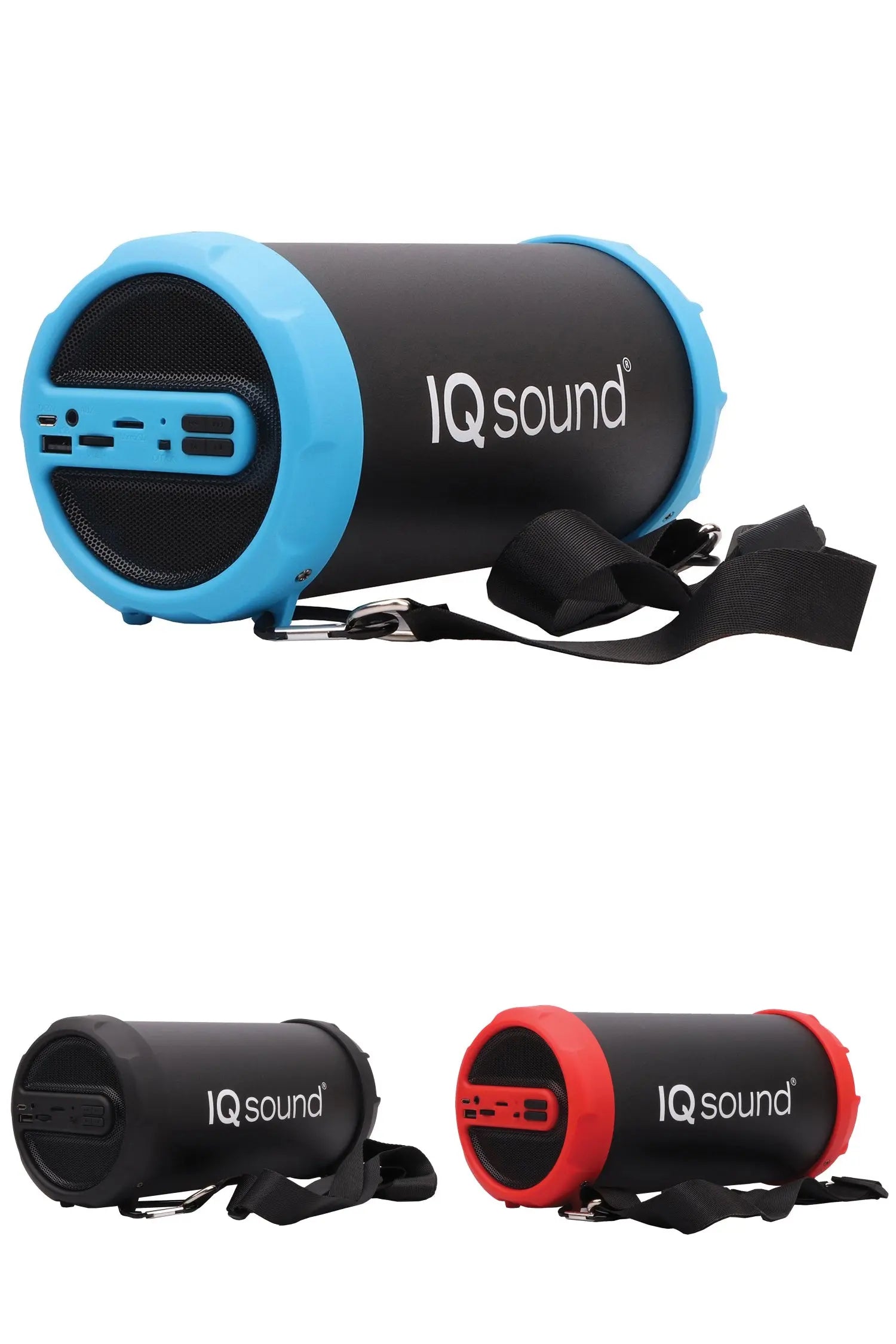 3" Portable Bluetooth Speaker w 10m Range, FM Radio & Heavy Bass - Puck's