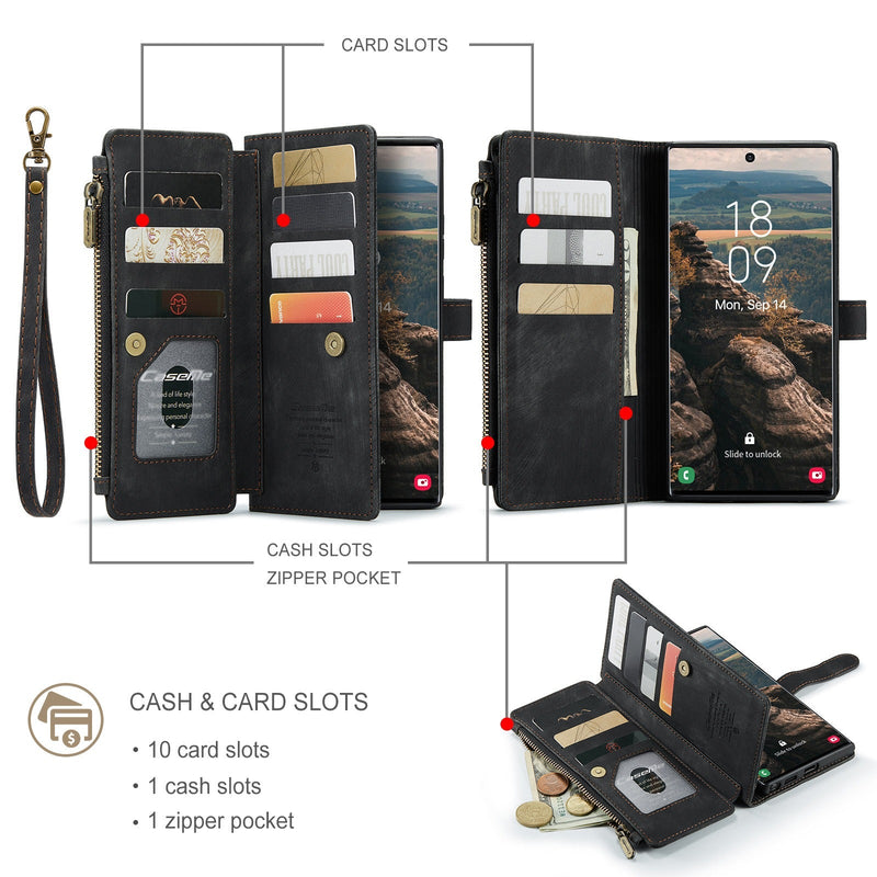 Premium Wallet Case for iPhone X to iPhone 14 - Puck's