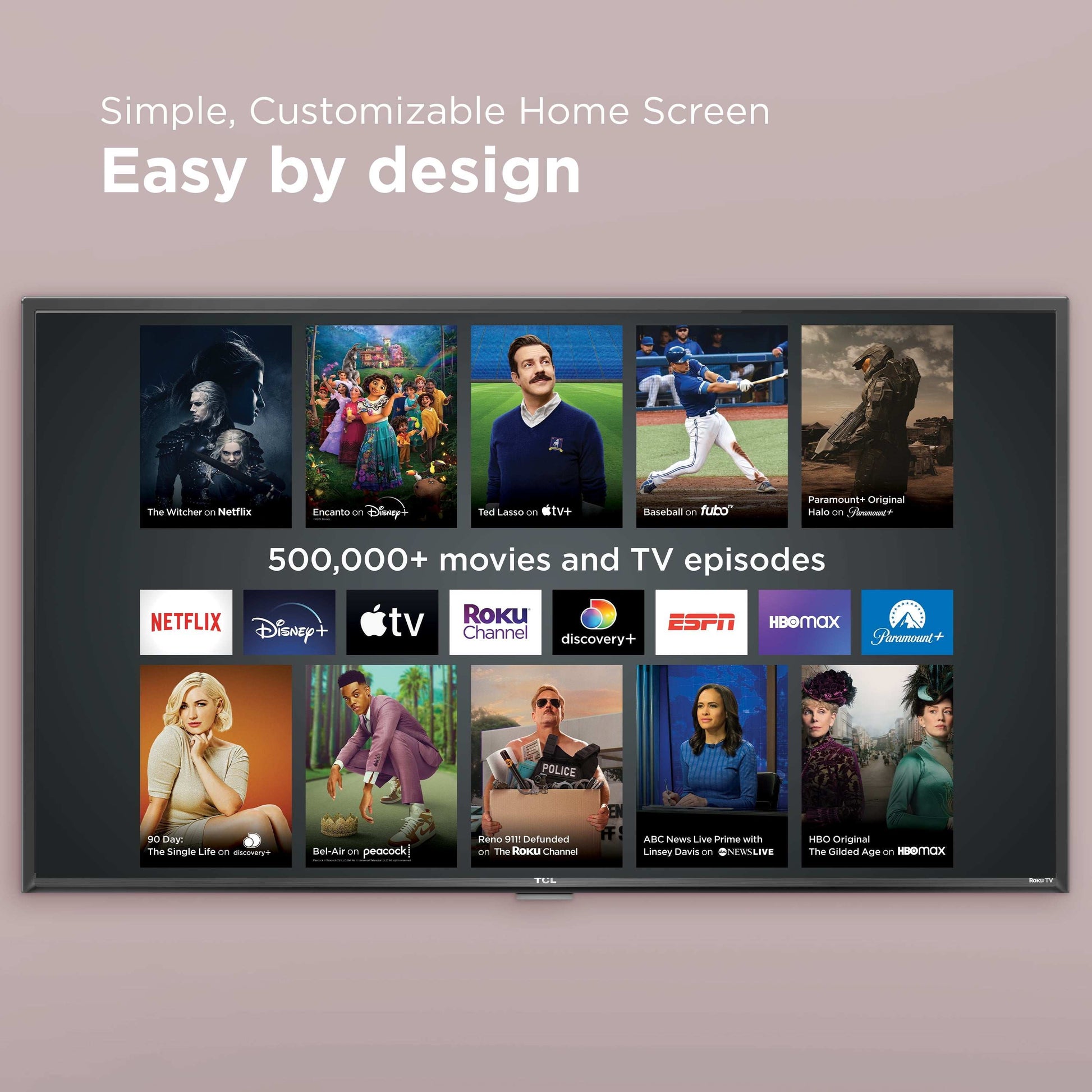 32” Class S3 (32S357) Full HD 1080P LED Smart TV with Roku TV - Puck's