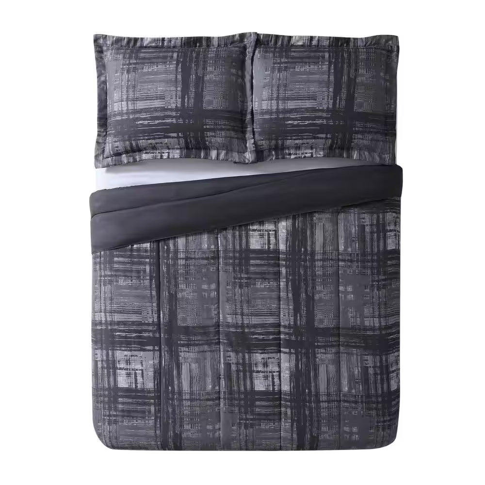 Camden 2-Piece Gray Twin XL Comforter Set