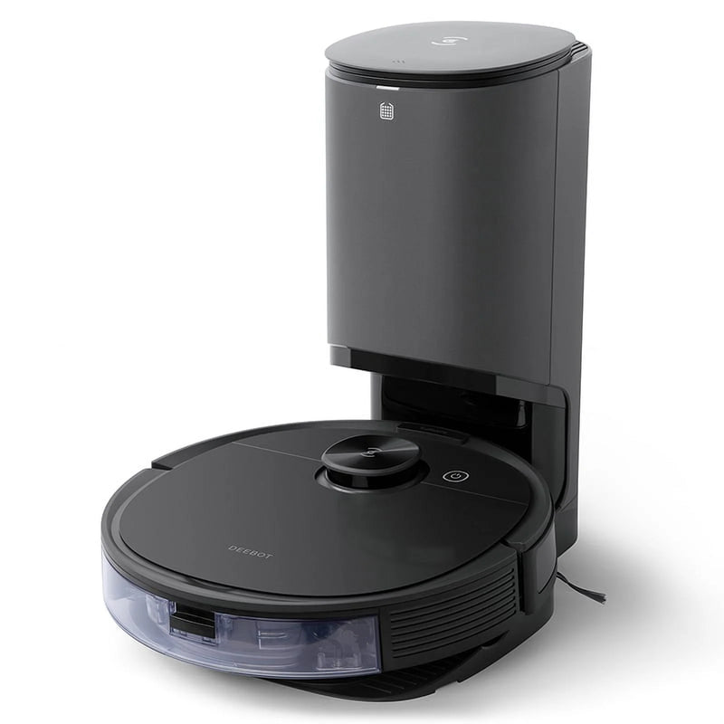 DEEBOT N8+ Stofzuig- en moprobot met geavanceerde lasermapping en automatisch leegstation
