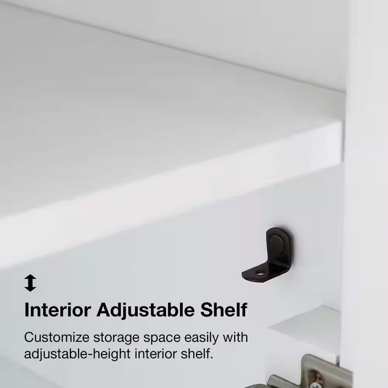 Sonoma 72 In. Double Sink White Bath Vanity with Carrara Marble Top (Assembled) - Puck's