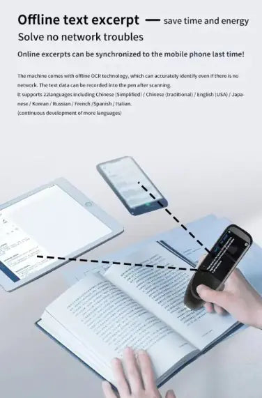 Scanning Translation Pen Multi-language - Puck's