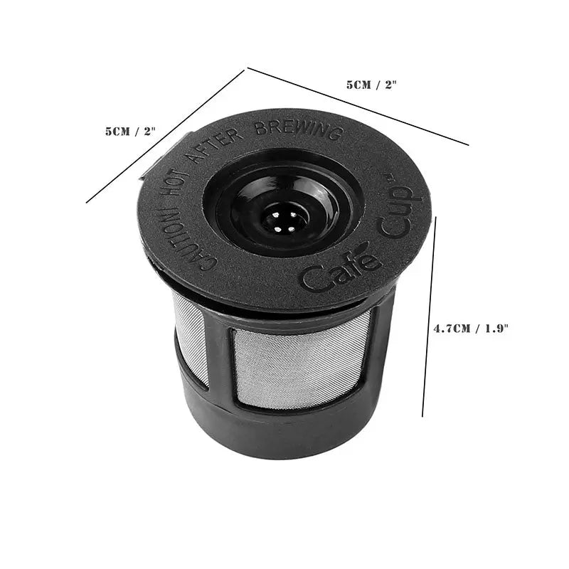 3pcs Reusable Coffee Filter Pod with Spoon - Puck's