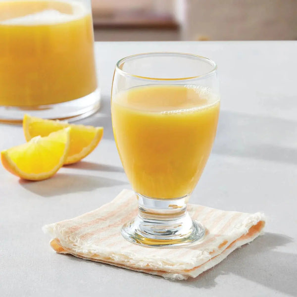 4-Piece Clear Glass Drinkware Set - Puck's