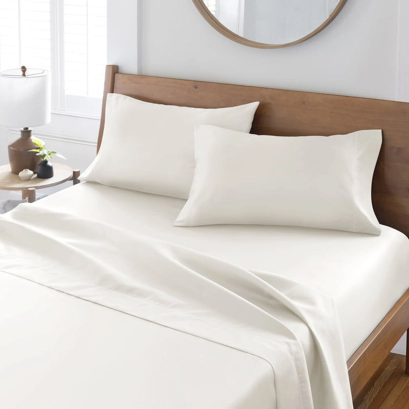 400 Thread Count Vanilla Dream Performance Hygrocotton Pillowcase Set, King (2 Count) - Puck's