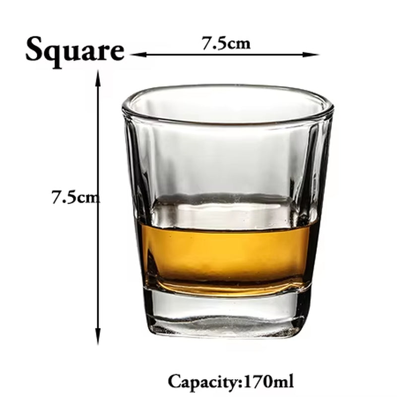 Whiskey Glasses,Scotch Glasses,Old Fashioned Whiskey Glasses/Perfect Gift for Scotch Lovers/Style Glassware for Bourbon/Rum - Puck's
