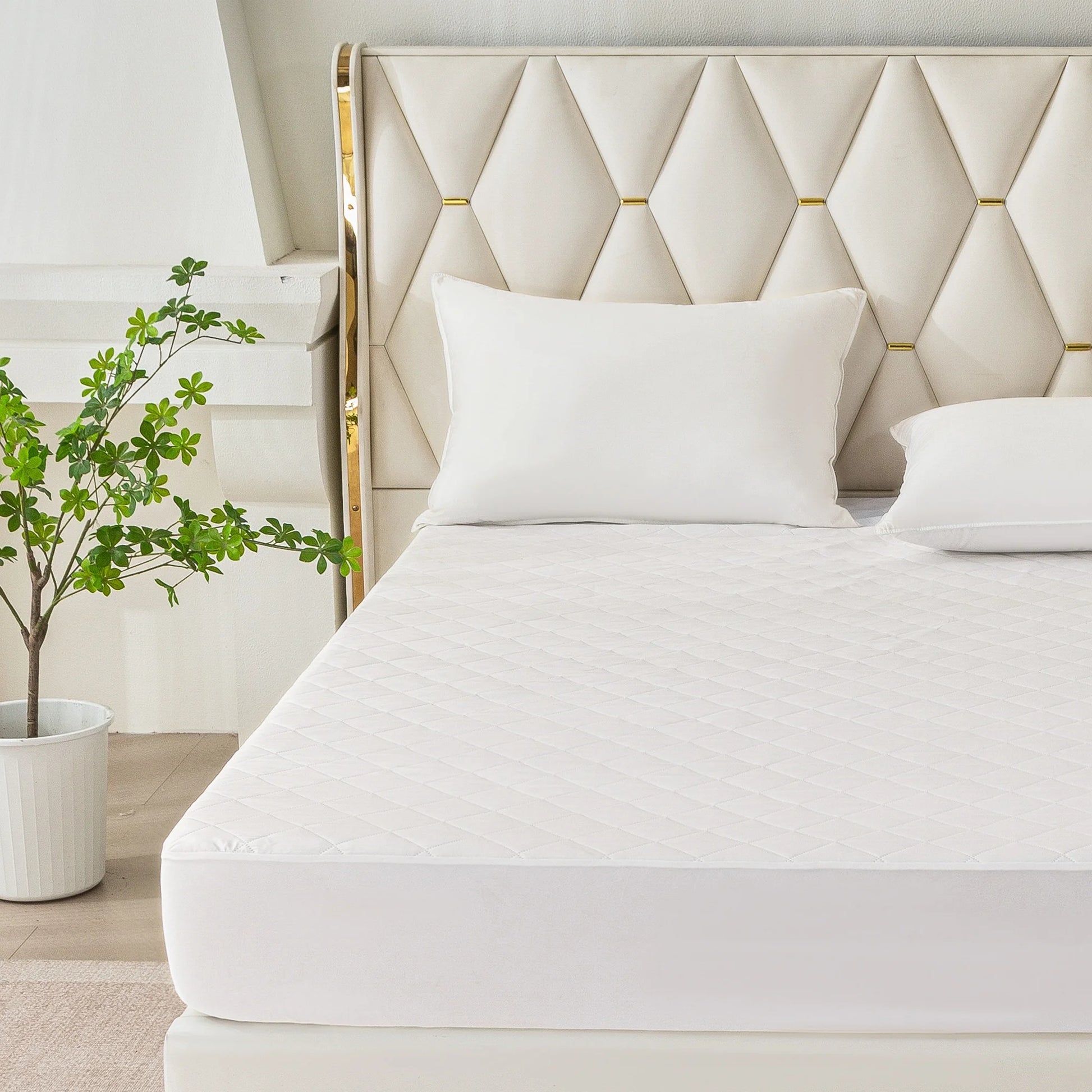 Super Soft Quilted Mattress Pad, Twin/Twin-Xl 39 in X 80 In