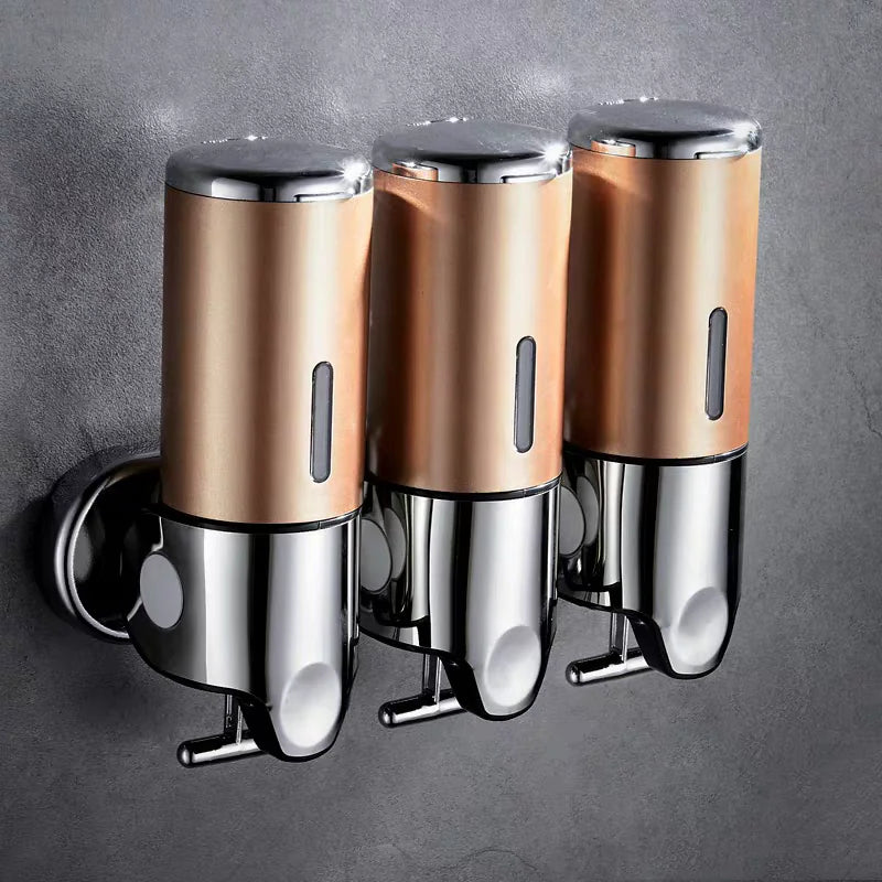 Wall-Mounted Shampoo & Shower Gel Dispenser - Puck's