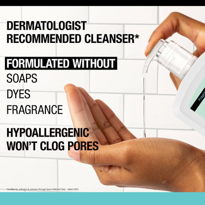 (2 Pack)  Fragrance Free Ultra Gentle Foaming Face Wash, 12 Fl. Oz - Puck's