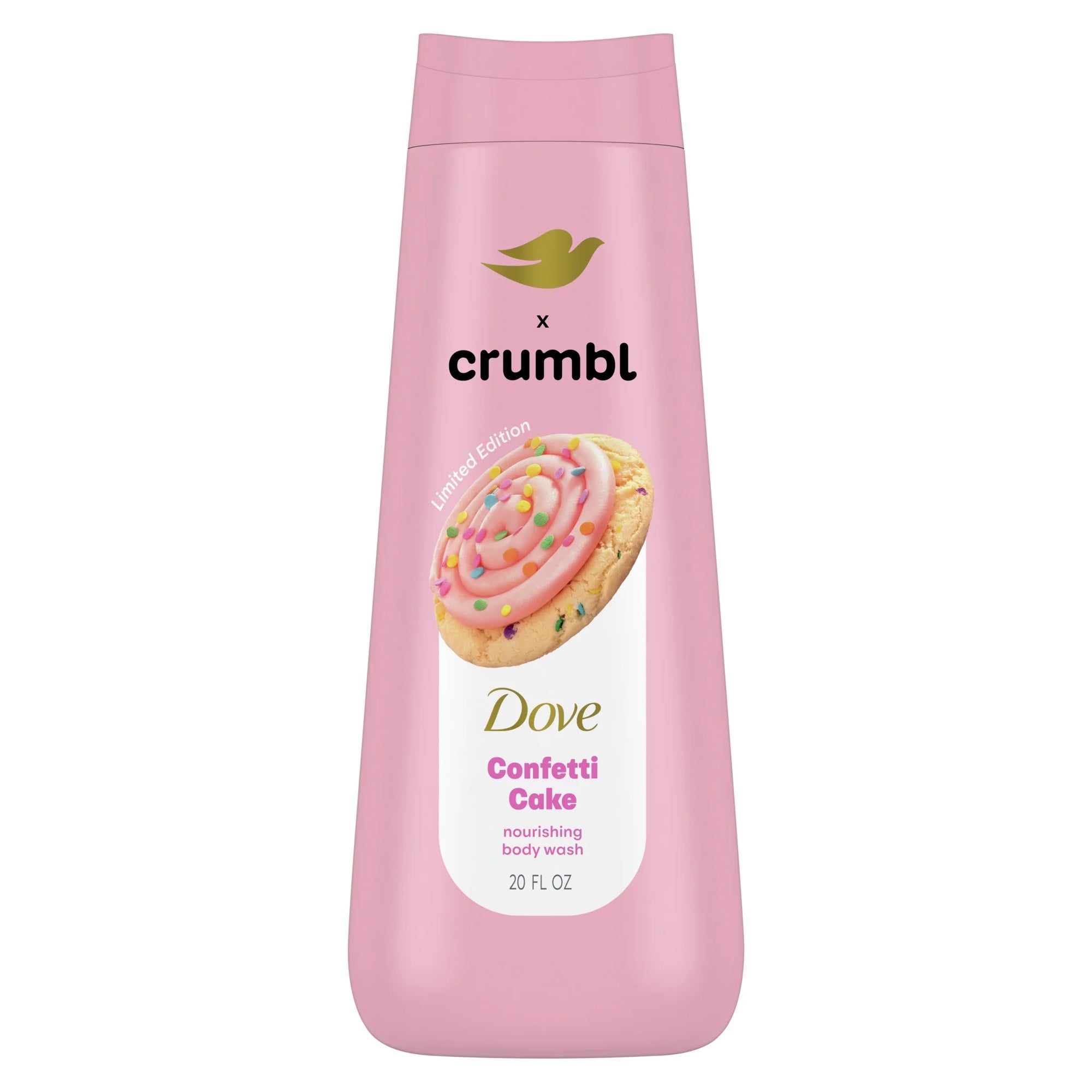 Crumbl Moisturizing Liquid Body Wash Confetti Cake, 20 Oz - Puck's