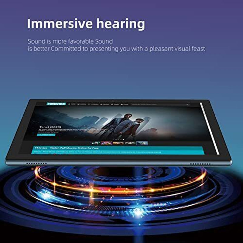 Tablet Android 12 Tablet 10 Inch Tablet 64GB Storage Tablets 4GB RAM Blue - Puck's