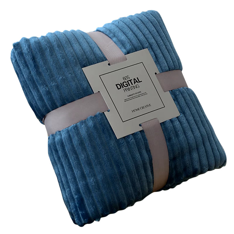 Warm Soft Flannel Bedspread Hugging Blanket Suitable for Sofa Bed Coral Fluffy Blankets Home Textile Sofa Throw Blanket 100X70Cm - Puck's