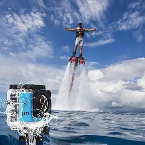 4K  Waterproof All Digital UHD WiFi Camera + RF Remote And Accessories - Puck's