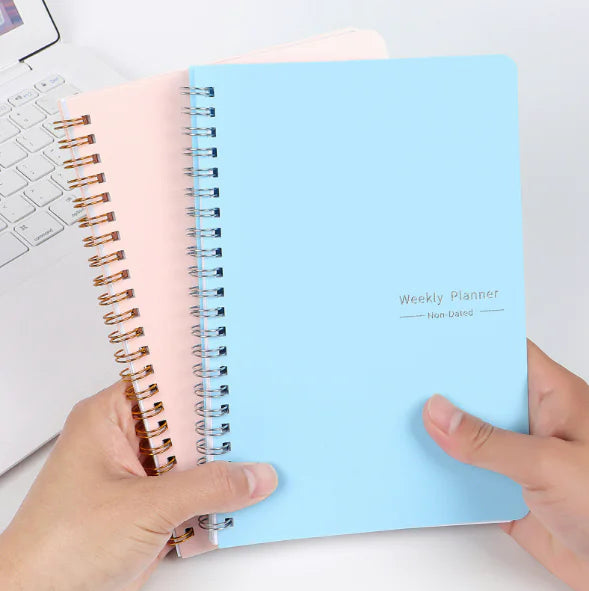 Weekly Schedule Notebook - Puck's