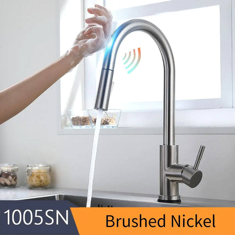 Kitchen Smart Touch Faucets - Puck's