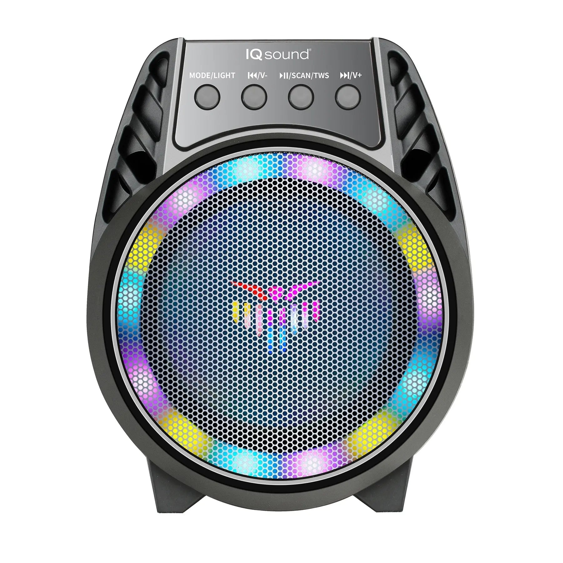 4" Bluetooth TWS Party Speaker w LED Lights & Multi-Connectivity - Puck's