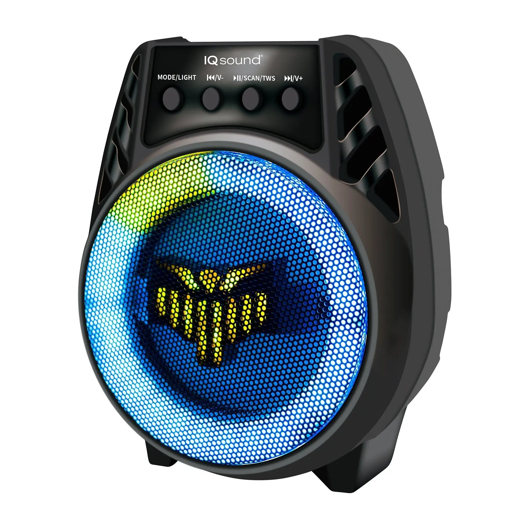 4" Bluetooth TWS Party Speaker w LED Lights & Multi-Connectivity - Puck's