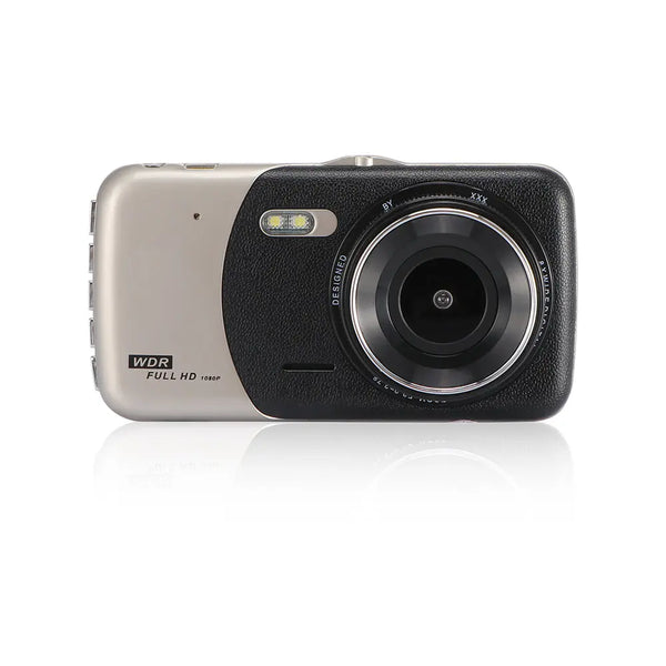 4" Dual Lens 1080P FHD 1.0MP Dash Camera Car DVR - Puck's