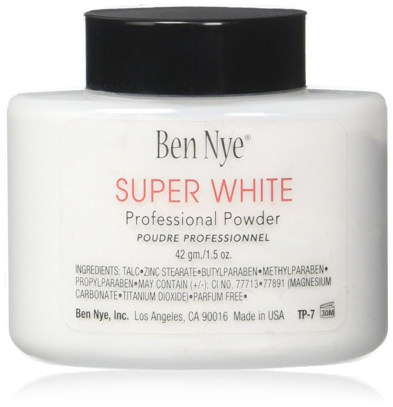 Classic Translucent Face Powder 1.5 Oz - Super White - Puck's