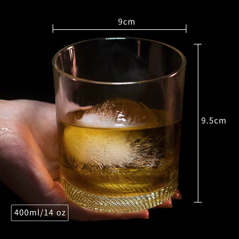 Whiskey Glasses,Scotch Glasses,Old Fashioned Whiskey Glasses/Perfect Gift for Scotch Lovers/Style Glassware for Bourbon/Rum - Puck's