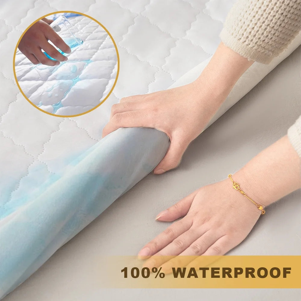 Waterproof Mattress Pad, Twin/Twin-Xl, 39 in X 80 In