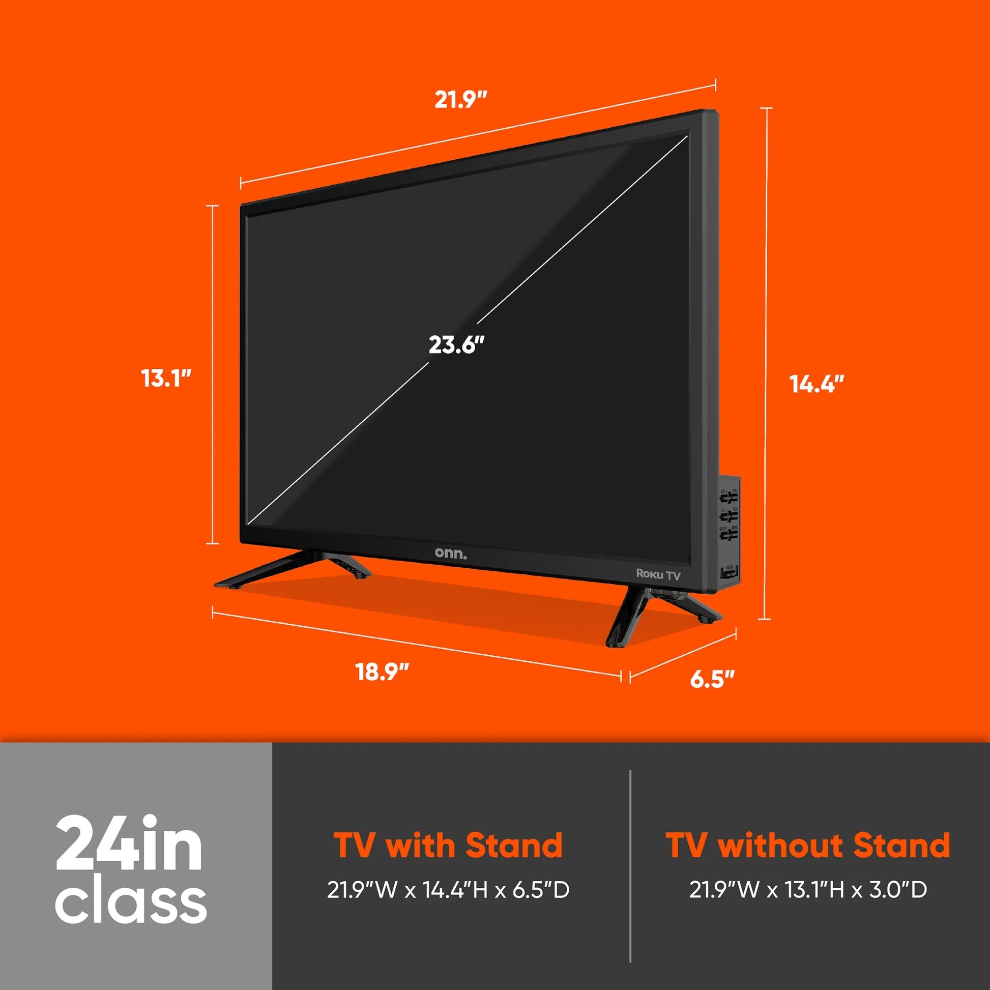 24” Class HD (720P) LED Roku Smart Television (100012590) - Puck's
