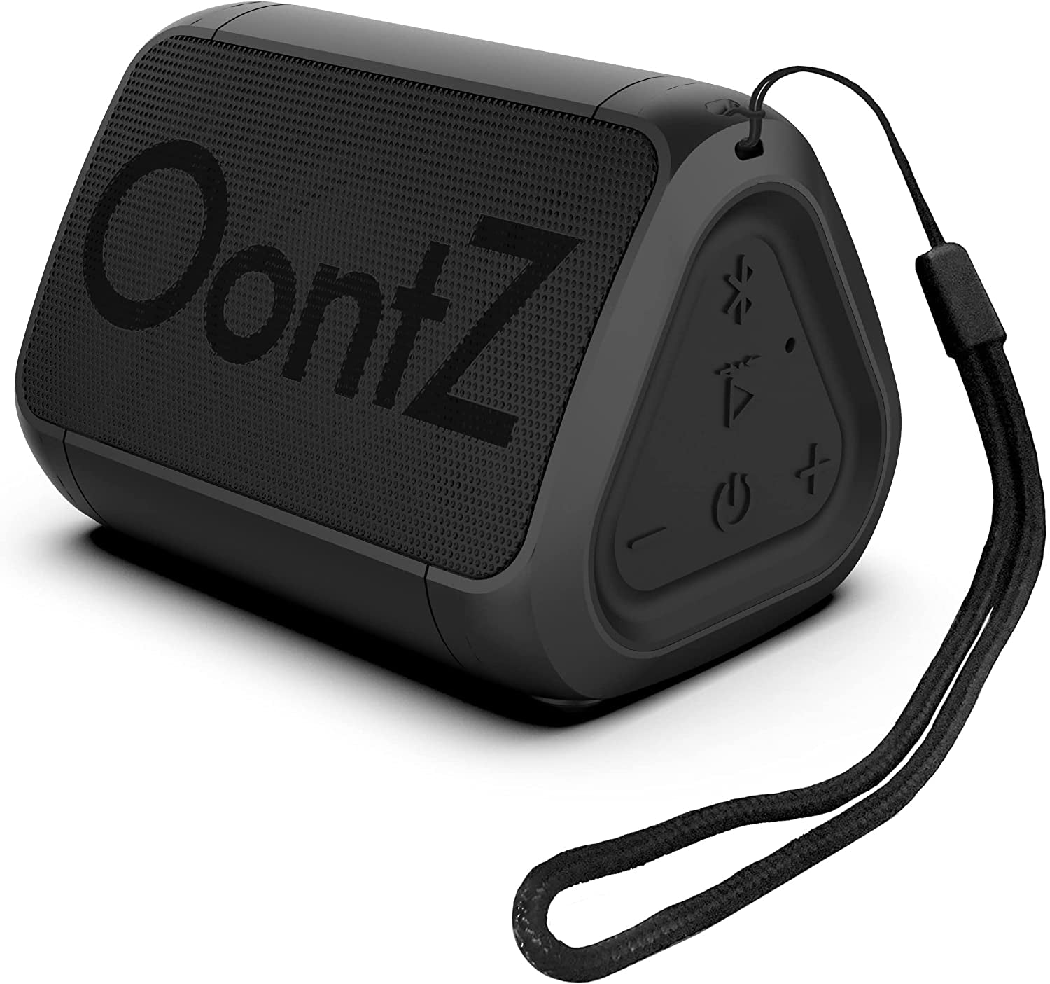 Oontz Solo Bluetooth Portable Speaker, 5 Watts Mini Speaker, up to 100 Unobstructed Feet Wireless Range, 10Hrs Playtime, IPX5 Waterproof Bluetooth Speaker (Black) - Puck's