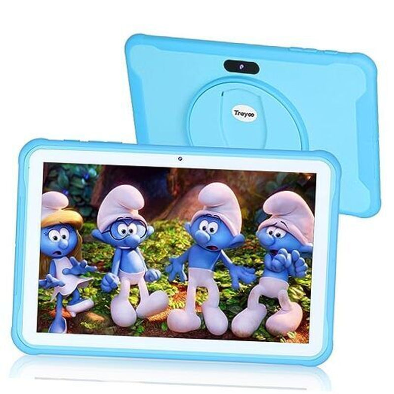 Kids Tablet, Android Tablet for Kids 10.1 Inches, 64GB Kids Tablet with Blue - Puck's