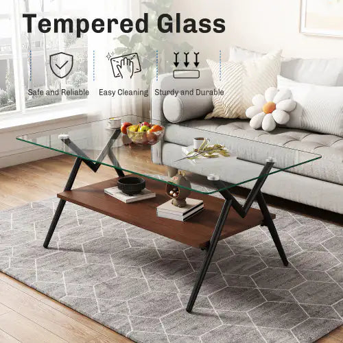 Rectangular Coffee Table - Puck's