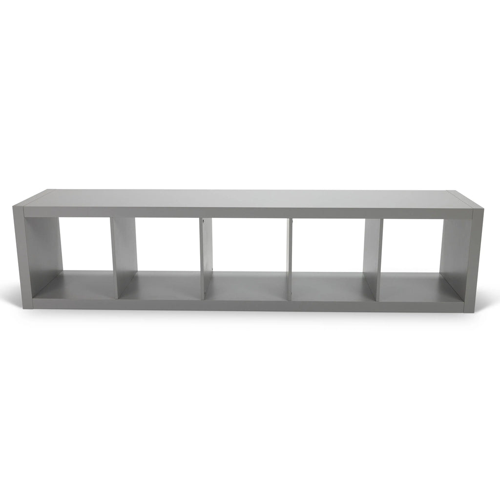 5-Cube Vertical Storage Organizer, Gray - Puck's