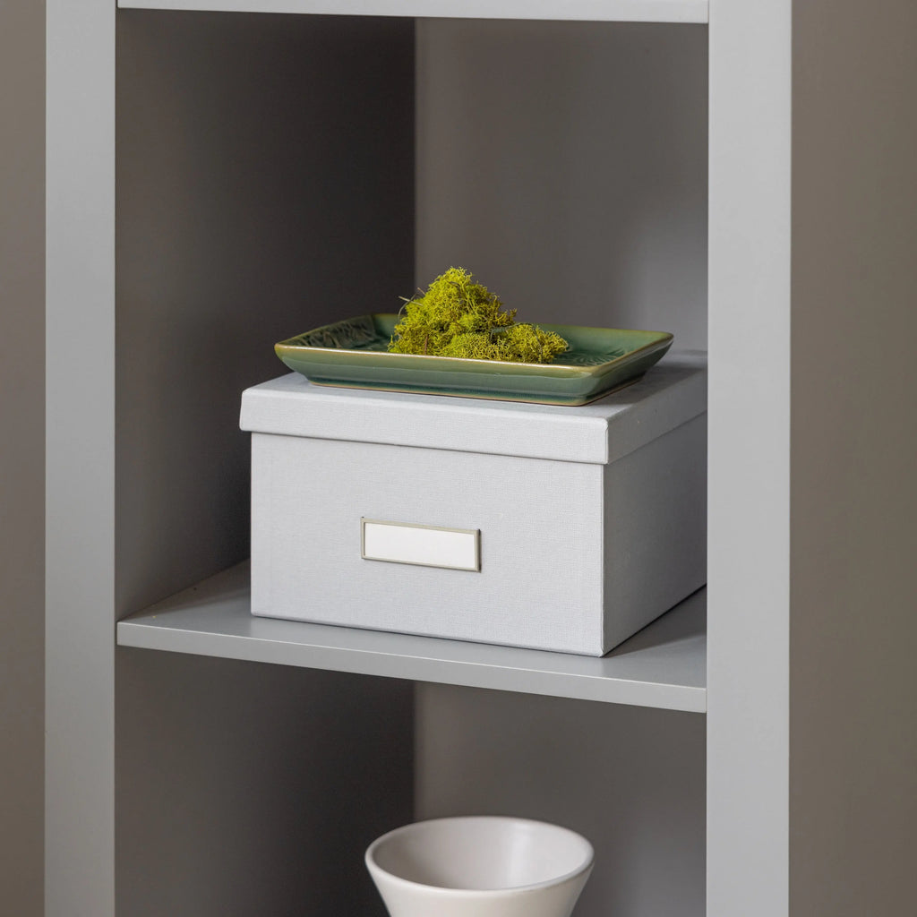 5-Cube Vertical Storage Organizer, Gray - Puck's