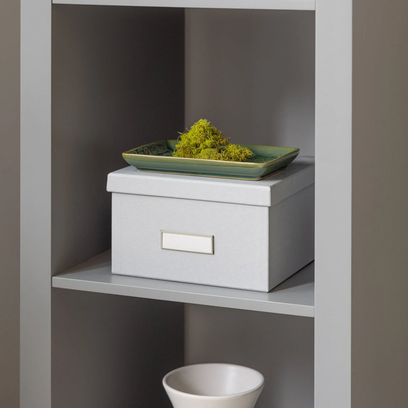 5-Cube Vertical Storage Organizer, Gray - Puck's