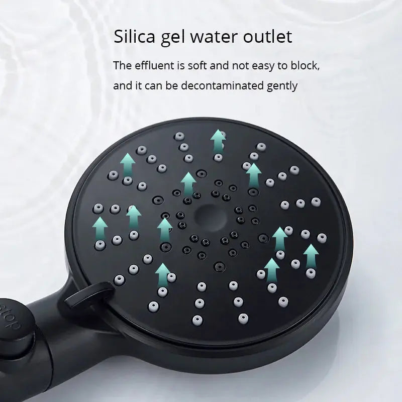 5-Mode Silicone Shower Head - Puck's