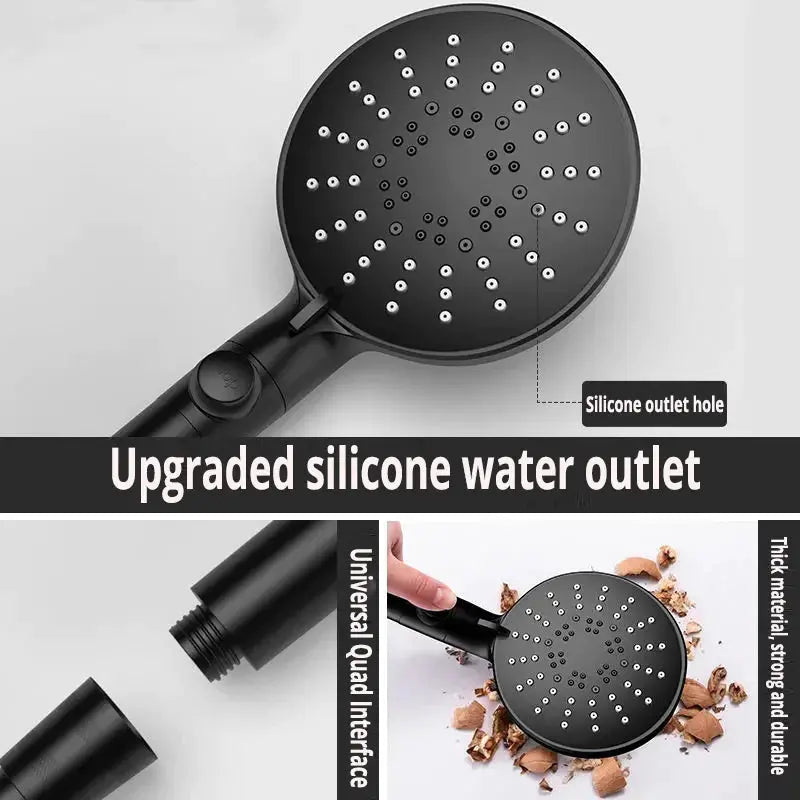 5-Mode Silicone Shower Head - Puck's