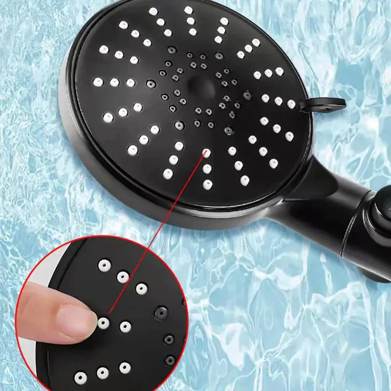 5-Mode Silicone Shower Head - Puck's