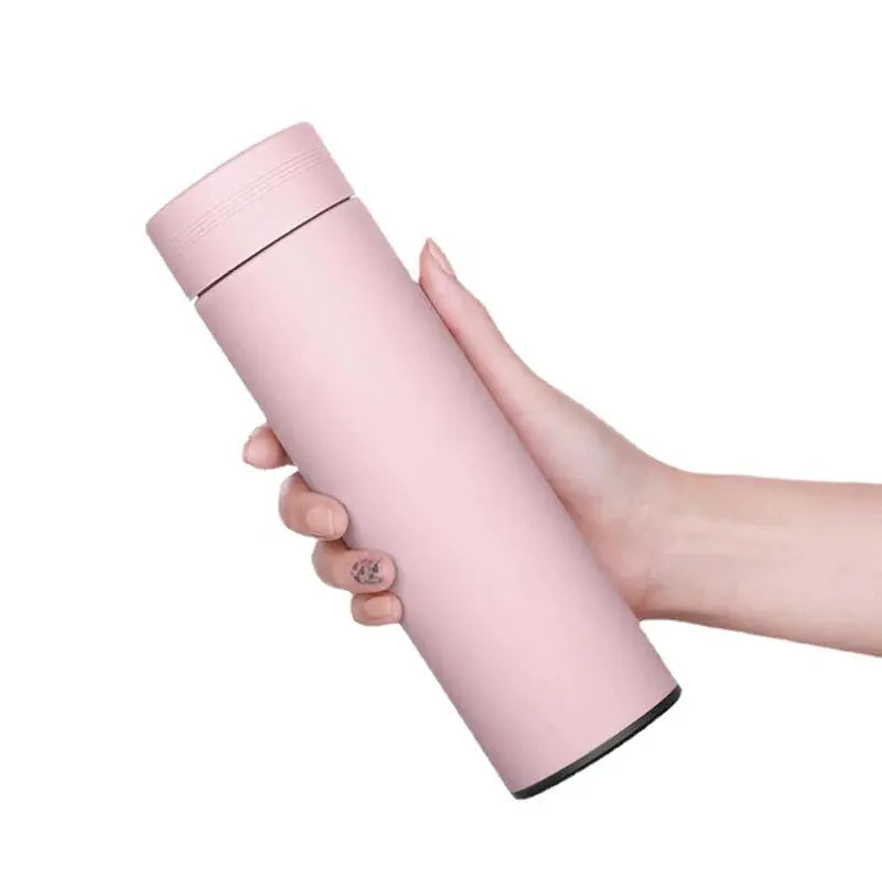 500Ml Smart Water Bottle Stainless Steel Thermos Temperature Display Leakproof Vacuum Flasks Coffee Cup Milk Mug Christmas Gift - Puck's