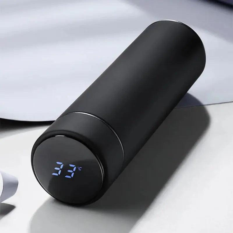 500Ml Smart Water Bottle Stainless Steel Thermos Temperature Display Leakproof Vacuum Flasks Coffee Cup Milk Mug Christmas Gift - Puck's