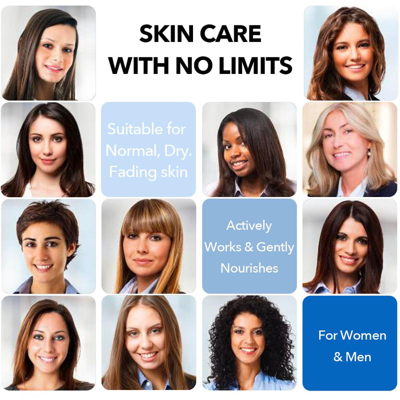 Collagen, Retinol & Hyaluronic Acid Face Cream - Anti-Aging Face Moisturizer Cream for Neck & Body Tightening Skin, Daily Moisturizer Face Cream for Women and Men - 1.7 Fl.Oz. - Puck's