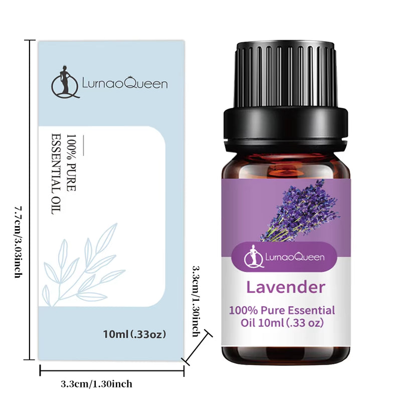 Essential Oils for Diffusers Home Essential Oil Aromatherapy Oil 100% Pure Essential Oils Set Candle Making Scents - Puck's
