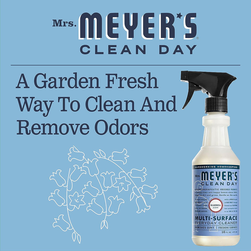 Mrs. Meyer'S All-Purpose Cleaner Spray, Bluebell, 16 Fl. Oz - Pack of 3 - Puck's