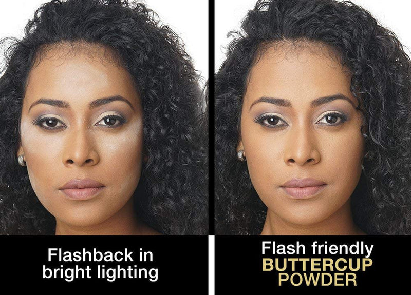 Sacha BUTTERCUP Setting Powder. No Ashy Flashback. Blurs Fine Lines and Pores. Loose, Translucent Face Powder to Set Makeup Foundation or Concealer. for Medium to Dark Skin Tones, 1.75 Oz. - Puck's