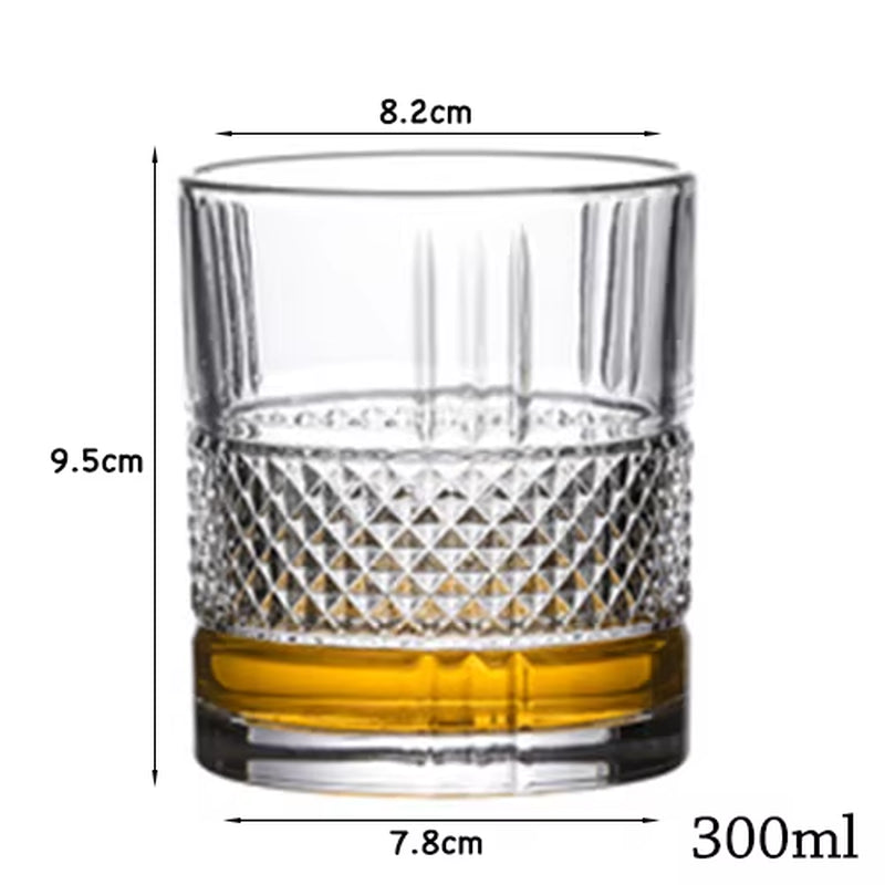 Whiskey Glasses,Scotch Glasses,Old Fashioned Whiskey Glasses/Perfect Gift for Scotch Lovers/Style Glassware for Bourbon/Rum - Puck's